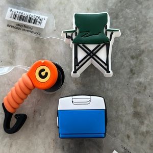 NWT Crocs Jibbitz “Camping” Pack